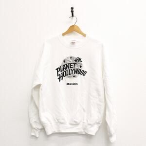 Vintage Planet Hollywood Dallas Texas Sweatshirt XL